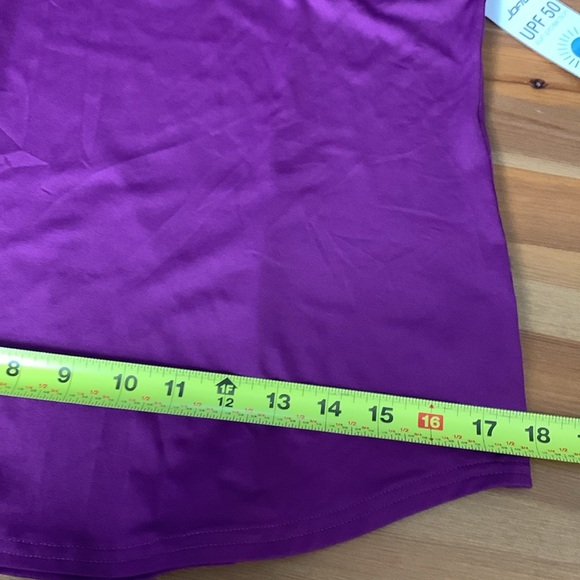 Jofit NWT Performance Wear Top w UPF 50, long sleeve w holes for your thumb - Picture 8 of 10